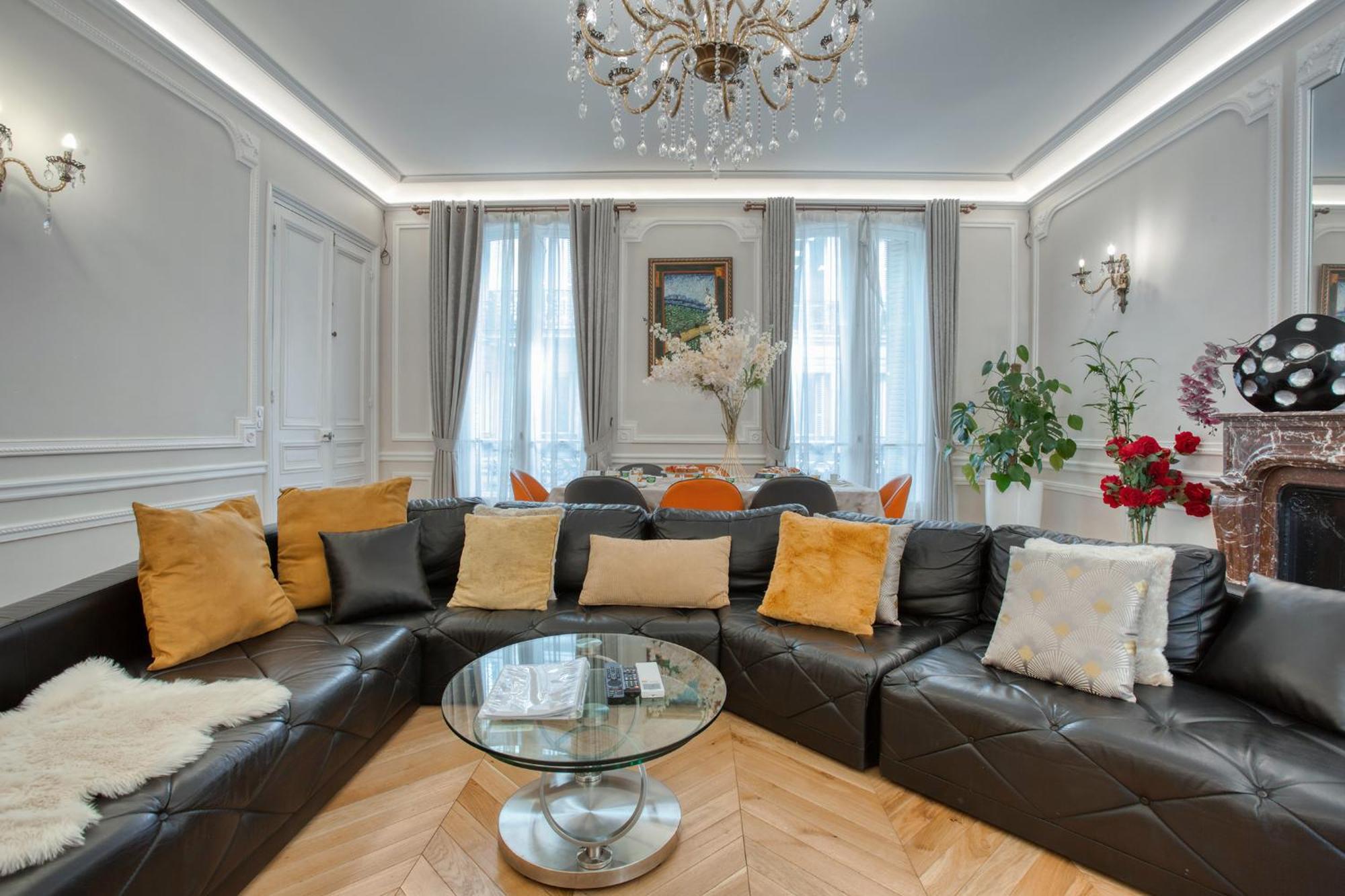 Luxueux 200M2 5Ch Champs Elysees A 1Min Perle Rare París Exterior foto